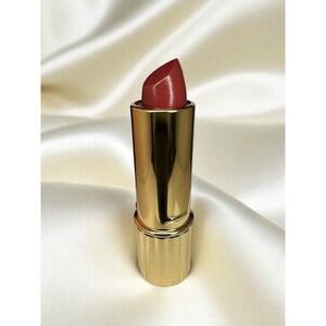 Estée Lauder Signature Hydra Lustre Lipstick Rich Rose 14 Gold Tube Discontinued